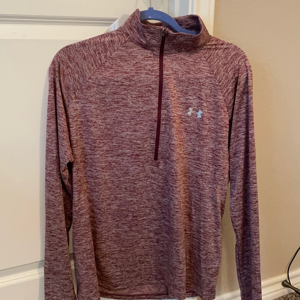 long sleeve under armor workout shirt